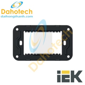 Công tắc LETO 1/2 1 nút 2 chiều màu đen mờ IEK 