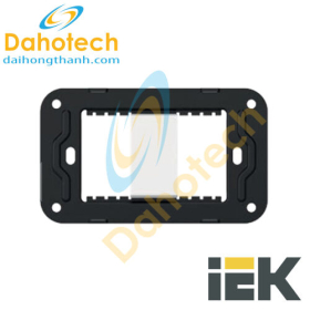 Công tắc LETO 1/3 1 nút 1 chiều màu trắng mờ IEK 