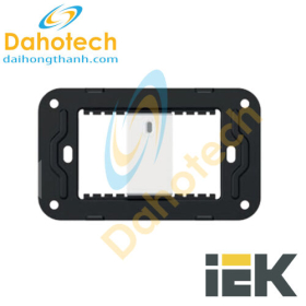 Công tắc LETO 1/3 1 nút 2 chiều màu trắng mờ IEK 