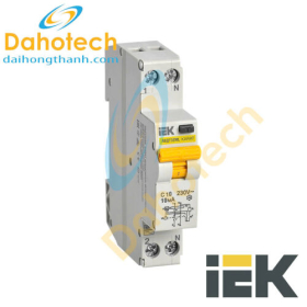 RCBO IEK KARAT MDV12 1P+N 16A 30MA TYPE C